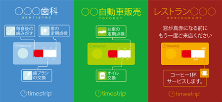 タイムストリップを使った販促例