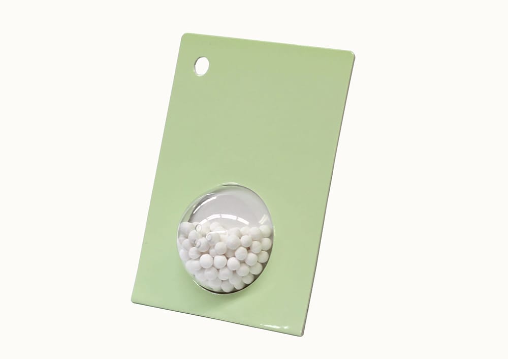 ブリスタータイプの香り見本（アロマテスター）の外観