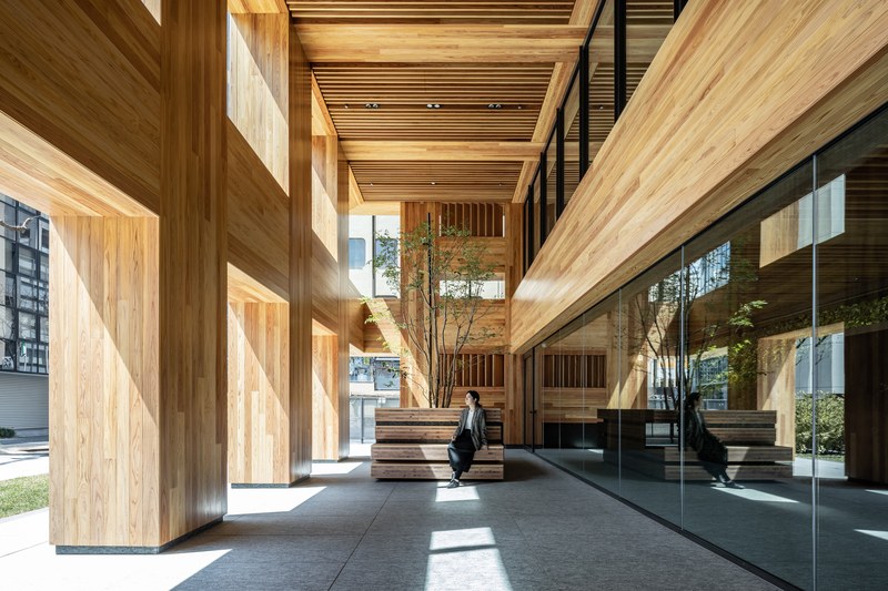 大林組 高層純木造建築「Port Plus」